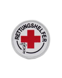 DRK Rettungshelfer 8 cm rund