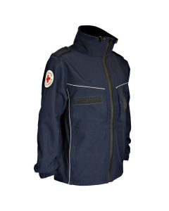 DRK Softshelljacke Premium blau