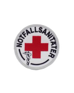 DRK Notfallsanitäter 8 cm rund