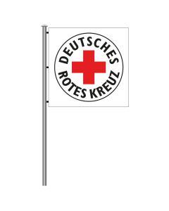 Flagge/Fahne DRK Rundlogo B80 x H80 cm